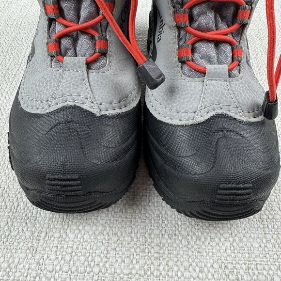 Columbia Bugaboot Youth Boy's Gray Omni Heat Winter Snow Boots BY5955-036 - Picture 3 of 13